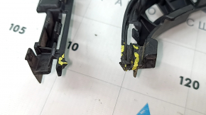 Left front bumper cover bracket for Audi A6 C8 19-25 S-Line, broken, missing fragment