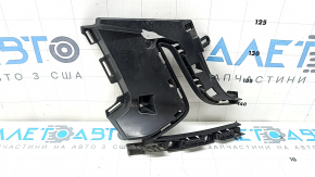 Right front bumper cover bracket for Audi A6 C8 19-25 S-Line, broken, missing fragment