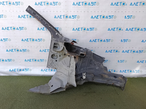 Front left quarter panel of a 19-26 VW Jetta, sawed off, without a threshold, gray