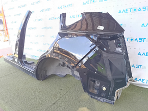 Nissan Rogue 21-26 rear left quarter wing, sawn off, with B-pillar, black