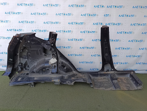 Nissan Rogue 21-26 rear left quarter wing, sawn off, with B-pillar, black