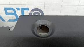 Black rear shelf for VW Jetta 25-26, scratches