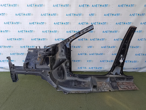 Nissan Rogue 21-26 front right quarter panel sawed off, with center pillar, black