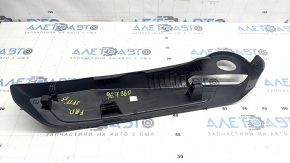Right side passenger seat trim for VW Jetta 19-25, black, for manual control, worn