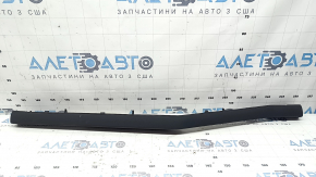 Right front panel trim for VW Jetta 25-26, black leather