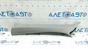 Front pillar trim upper left Audi A6 C8 19-23 gray