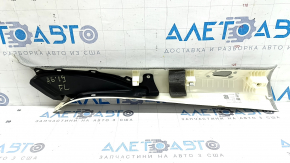 Front pillar trim upper left Audi A6 C8 19-23 gray