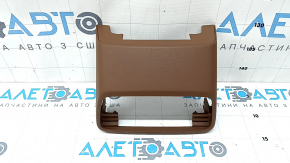 Audi A6 C8 19-25 light brown rear upper center console trim