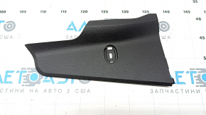 Front left center console trim for Audi A6 C8 19-21 black