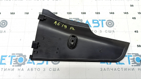 Front left center console trim for Audi A6 C8 19-21 black