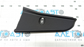 Front right center console trim for Audi A6 C8 19-21 black