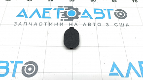 Left center console mounting cap for Audi A6 C8 19-25 black