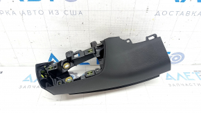 Left front panel trim for Audi A6 C8 19-24, black, with trim, backlit, broken mount