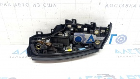 Left front panel trim for Audi A6 C8 19-24, black, with trim, backlit, broken mount