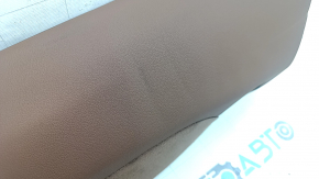 Side panel of the 2nd row of seats, left, Audi A6 C8 19-25, light brown leather, dented