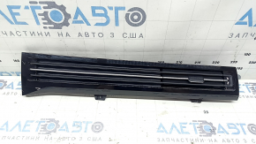 Front panel trim with deflectors, right, VW Jetta 25-26, gloss black