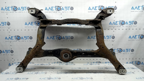 Rear subframe of Porsche Macan 15-26 is rusty, gearbox silents are torn