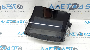Projection on the windshield of an Audi A6 C8 19-25 scratches