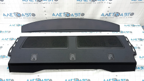 Black rear shelf for Audi A6 C8 19-25, with trim, faded