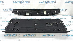 Black rear shelf for Audi A6 C8 19-25, with trim, faded