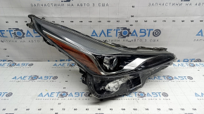 Right front headlight assembly for Toyota Prius 50 19-22 LED with AFS, without Auto Light, for polishing