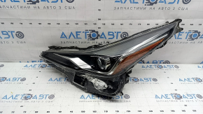 Left front headlight assembly for Toyota Prius 50 19-22 LED with AFS, without Auto Light, for polishing