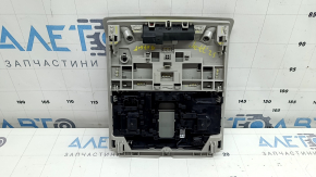 Front light for VW Jetta 19-26, gray, without sunroof with SOS button, broken fasteners
