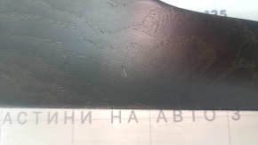 A set of interior trims for the Audi A6 C8 19-21 in dark wood grain, texture, scratches, broken guide