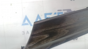 A set of interior trims for the Audi A6 C8 19-21 in dark wood grain, texture, scratches, broken guide