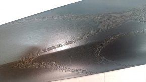 A set of interior trims for the Audi A6 C8 19-21 in dark wood grain, texture, scratches, broken guide