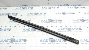 Lower decorative rear left door molding for Toyota Prius 50 16-21 graphite + gloss black, butt