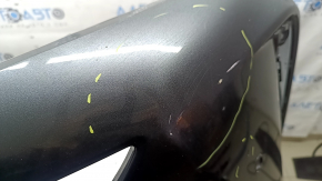 Bare front bumper for Toyota Prius 50 19-22 with parking sensors and PMA, graphite, scratches, cracks, peeling paint
