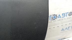 Lower trunk door trim for Toyota Prius 50 16-22, black, worn