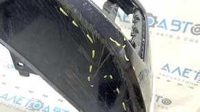 Bare front bumper for Audi A6 C8 19-23 with park assist and headlight washer, S-Line, without caps, blue, scratches, dents, broken fasteners