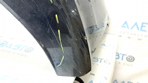 Bare front bumper for Audi A6 C8 19-23 with park assist and headlight washer, S-Line, without caps, blue, scratches, dents, broken fasteners