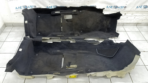 Audi A6 C8 19-19 black floor covering, ready to clean
