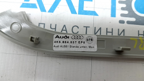 Left front curtain guide trim for Audi A6 C8 19-23 gray