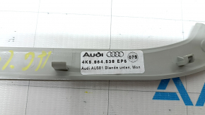 Right front curtain guide trim for Audi A6 C8 19-23 gray