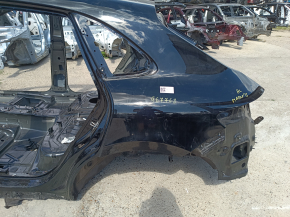 Rear left quarter wing for a Porsche Macan 15-26, black