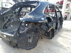 Rear right quarter wing for a Porsche Macan 15-26, black, painted, 0.2-0.025