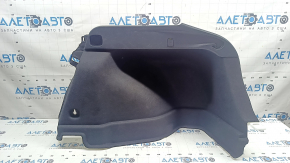 Right arch trim for Toyota Prius 50 16-19 AWD without spare tire, black, scratches