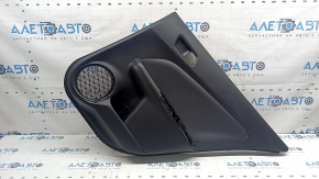 Door trim panel rear right Toyota Prius 50 16-22 black with black leather insert