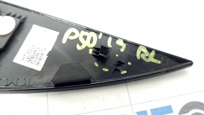 Rear left roof trim for Toyota Prius 50 16-22, gloss black, broken mount, glued on