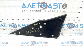 Rear left fender cap for Toyota Prius 50 16-22, gloss black, scratched, glued on