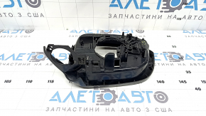 The left side mirror housing is bare, Mitsubishi Outlander 22-26, black, the fasteners are broken.