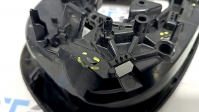 The left side mirror housing is bare, Mitsubishi Outlander 22-26, black, the fasteners are broken.