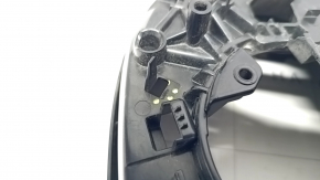 The left side mirror housing is bare, Mitsubishi Outlander 22-26, black, the fasteners are broken.
