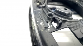 The left side mirror housing is bare, Mitsubishi Outlander 22-26, black, the fasteners are broken.