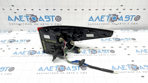 Upper left wing light for Toyota Prius 50 19-22 missing fragment, scratches, broken mount, glued on
