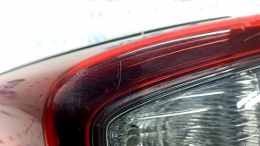 Upper left wing light for Toyota Prius 50 19-22 missing fragment, scratches, broken mount, glued on
